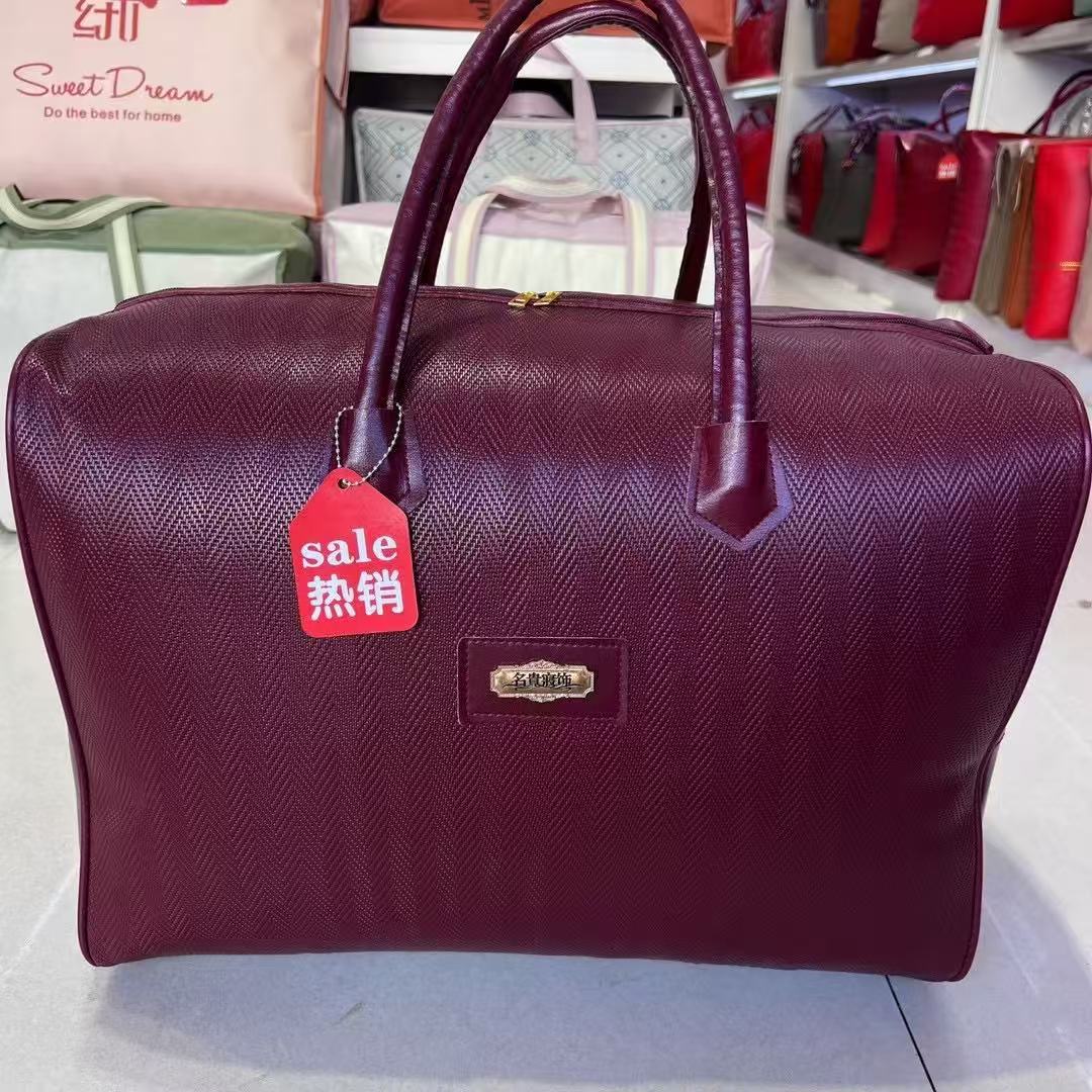 高档 烫花 皮质无纺布被子钢丝包装袋子 春秋被子 婚庆被子包装袋