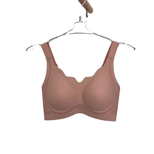 Slim liquid lifting shockproof underwear, large chest size-reducing, shaping, breathable, invisible jelly, no wire bra for women