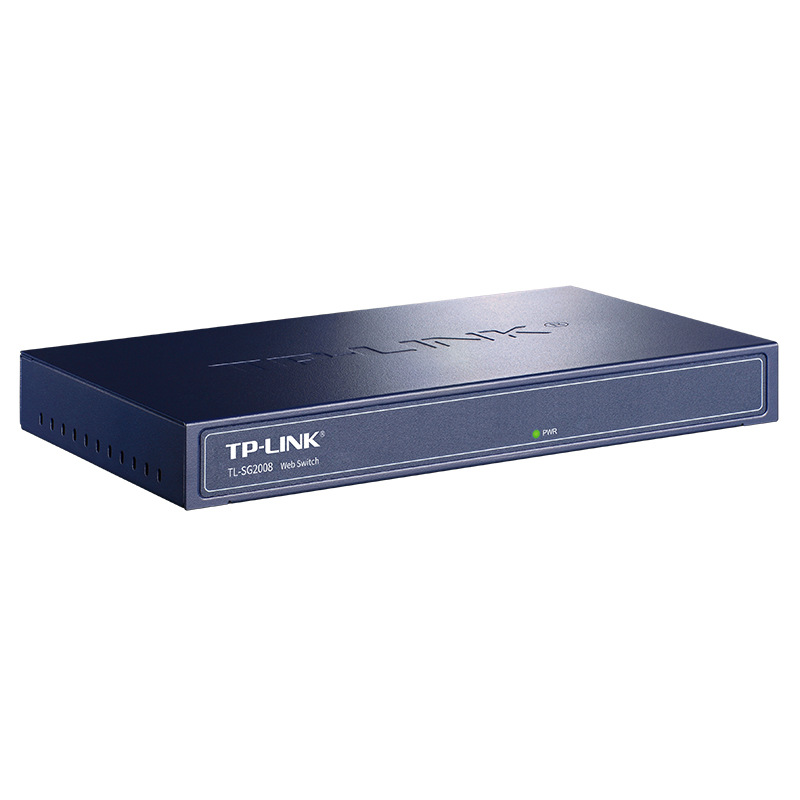 TP-LINK 8口千兆Web网管云管理交换机网线分线器分流器 TL-SG2008