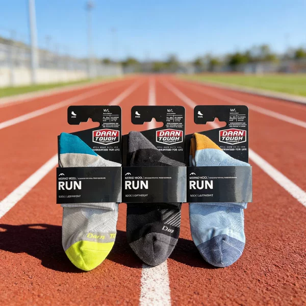 Darn Tough Run Lightweight Merino Wool Running Socks Outdoor Marathon Quick-Drying Breathable Sports Shorts