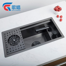 �質ϴ����ˮ�۰�̨С�β������Ѝųˮ����{�׺ڽ���304���P�