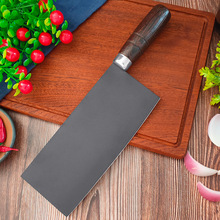 圆柄桑刀家用厨房菜刀切肉切片刀中式酒店厨刀锻打三合钢菜刀批发