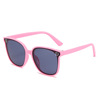 Fashionable retro brand glasses suitable for men and women, children's sunglasses, city style, internet celebrity