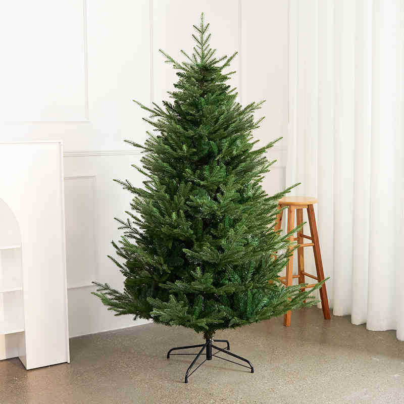 Árbol automático cifrado puro PE árbol de Navidad casero DIY decoración de Navidad decoración escenario