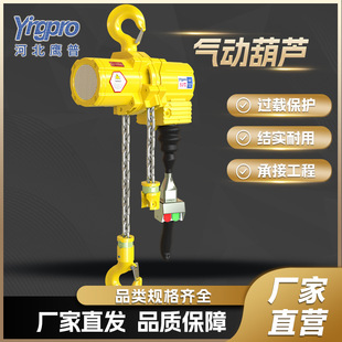 Yingpu pneumatic hoist factory mine pneumatic hoist fast lifting coal mine ship chain explosion-proof pneumatic hoist