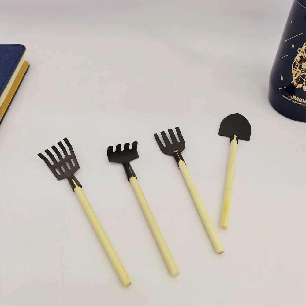 Вышитые мини-железные грабли украшения аксессуары украшения дома ремесла украшения реквизит для фотографий украшения