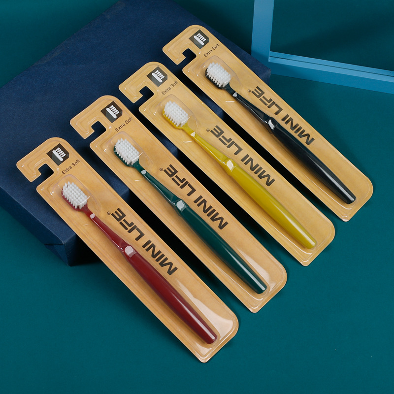 wechat Business Explosive money Dubai toothbrush The two generation adult Big head Soft fur toothbrush Manufactor wholesale customized