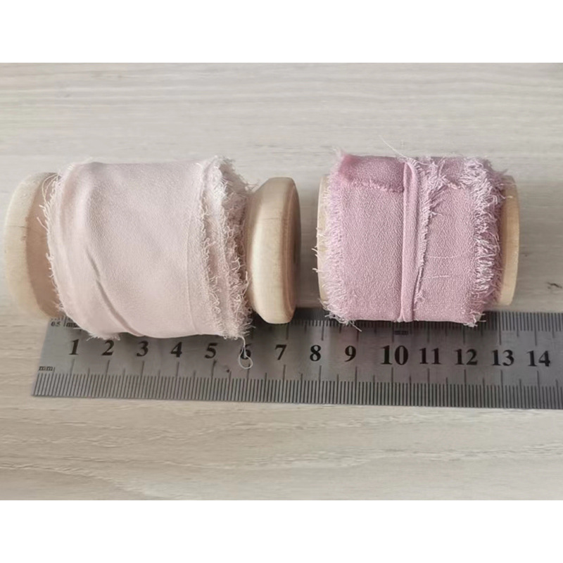 Amazon nueva cinta tira de tela de terciopelo desmenuzado borde áspero cisne simulación cinturón de terciopelo boda corbata con flor bolsa decoración