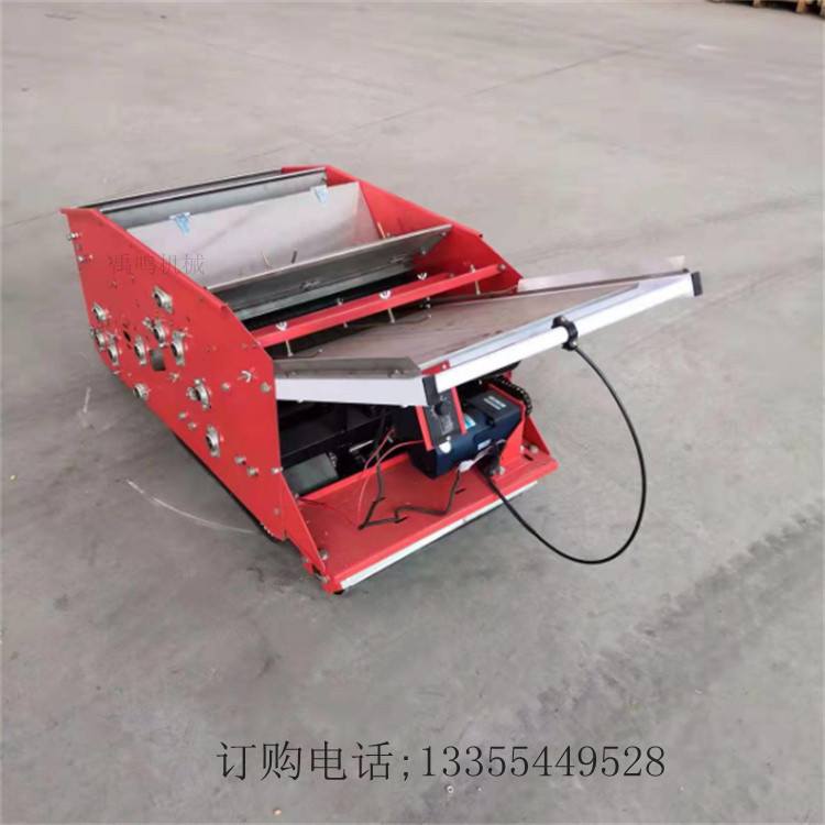 农用水稻秧苗育秧机 电动汽油款供应自走式水稻播种覆土摆盘机