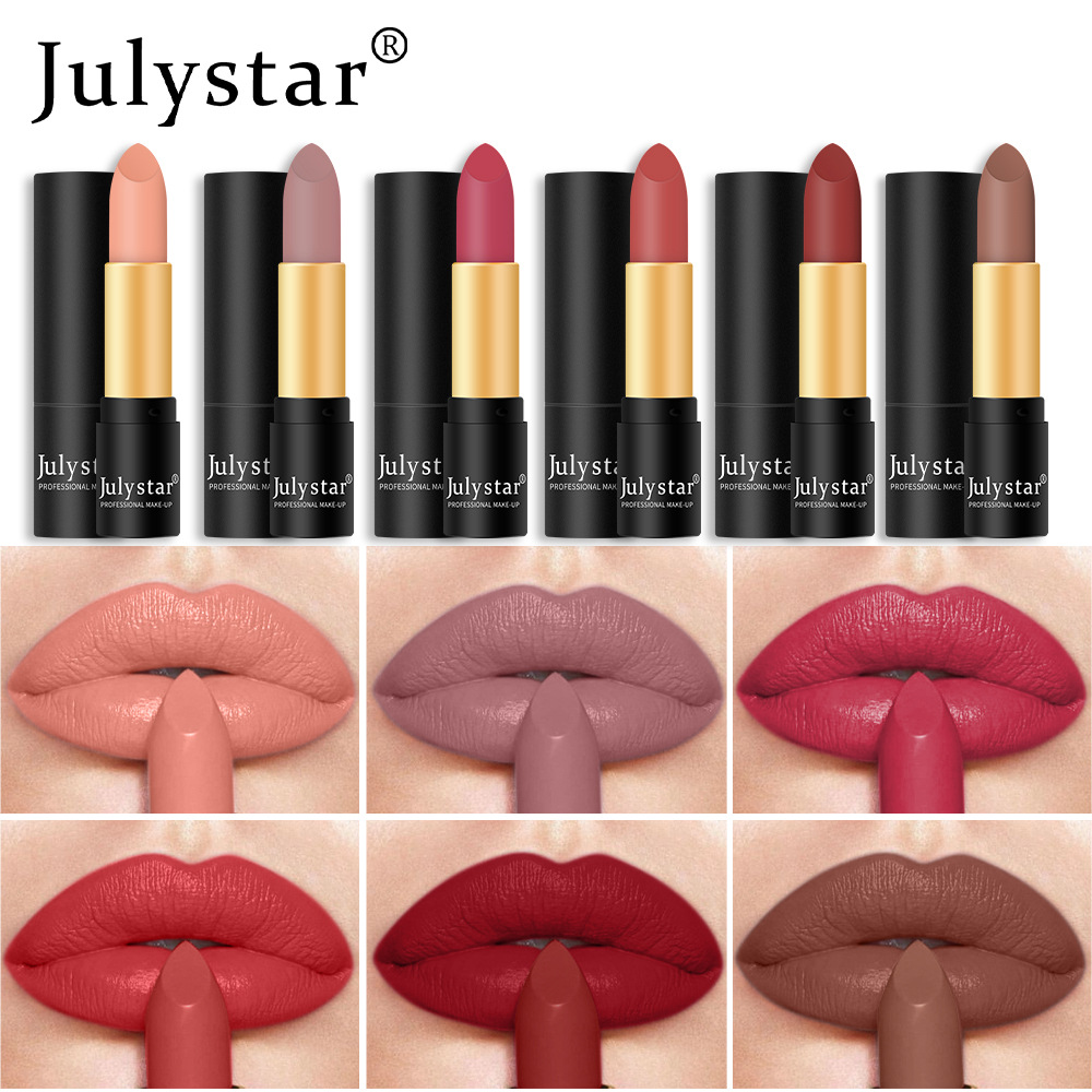 Make-up, neues Produkt, Weihnachten, Schönheit, Halloween, langlebiger und verblassender, nicht bleibender, mattierter Lippenstift_voghion.com