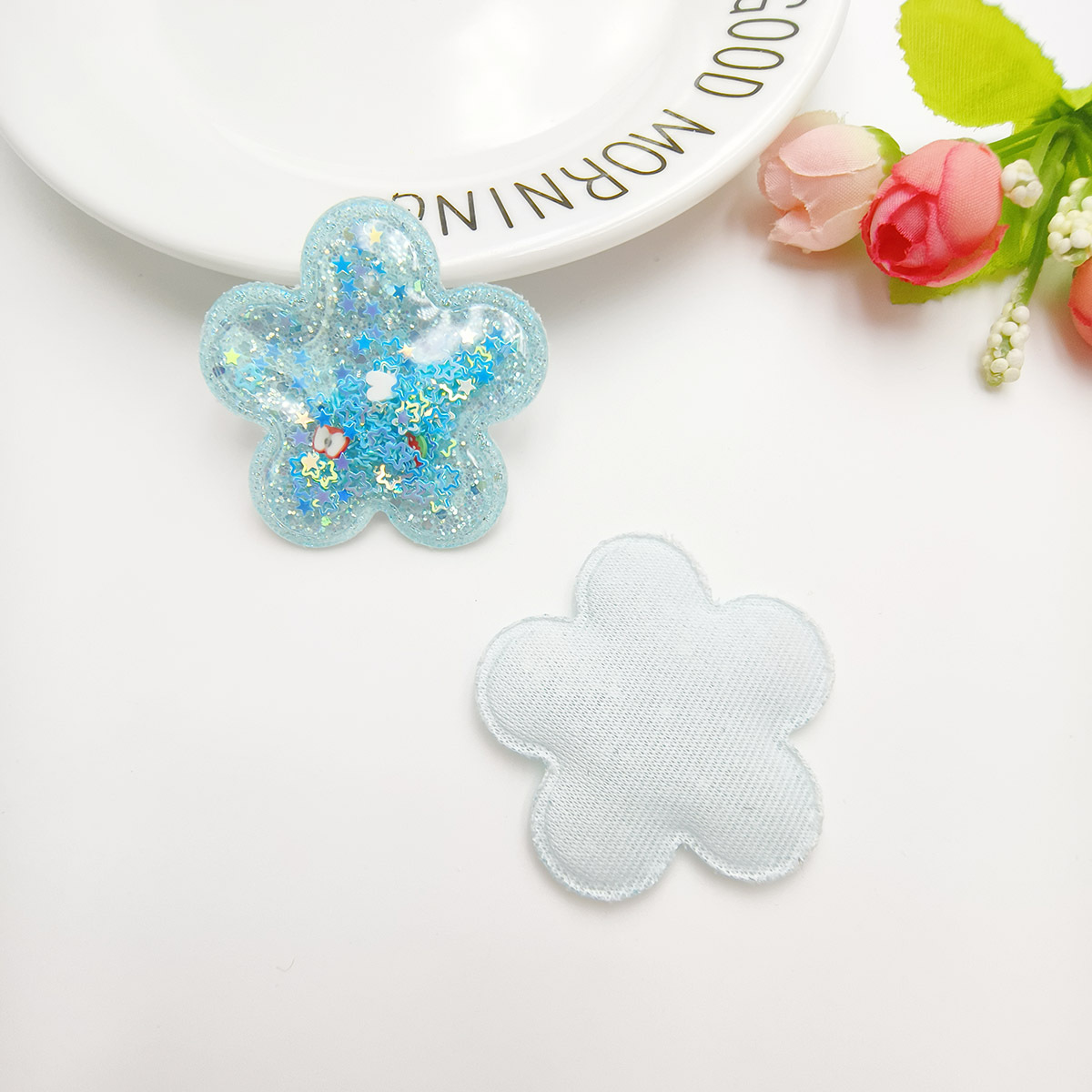 Plum Blossom—Blue