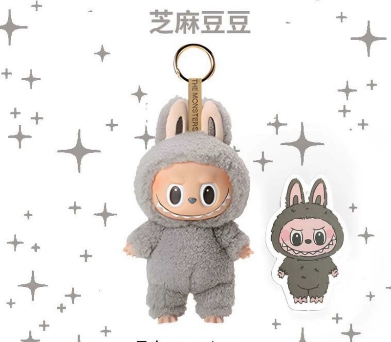 在庫あり LA Bubu 第一世代シリーズ ビニールフェイス ブラインドボックス マカロン トレンディ ギフト ペンダント 人形 ぬいぐるみ|undefined