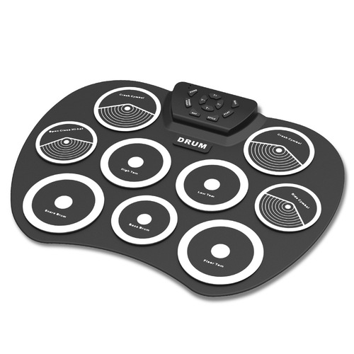 Hand-rolled electronic drum desktop G801 supports DTX games portable usb with pedal drum kit for children beginners