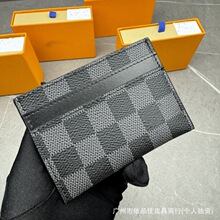 驴家外贸经典欧美时尚简约原版质量多卡位包零钱包爆款厂家直销