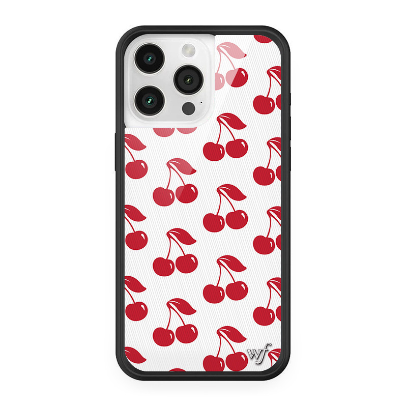 Wildf Cherry Sweetheart Case for iPhone 17 Pro Max Apple 16 Wf Case 14 Plus Personalized Art 15 Creative