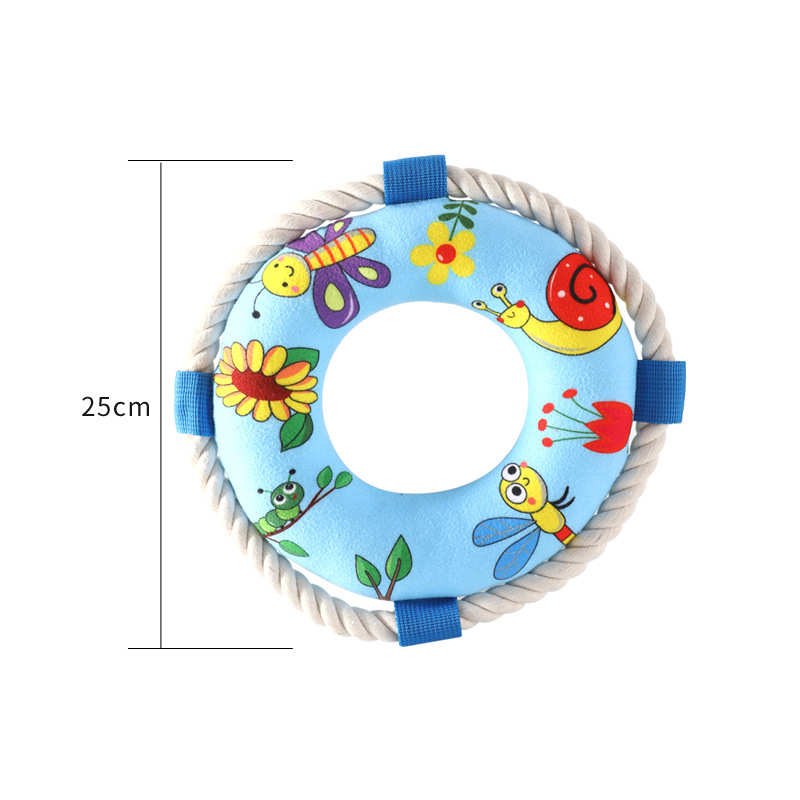 파란색 수영 반지
