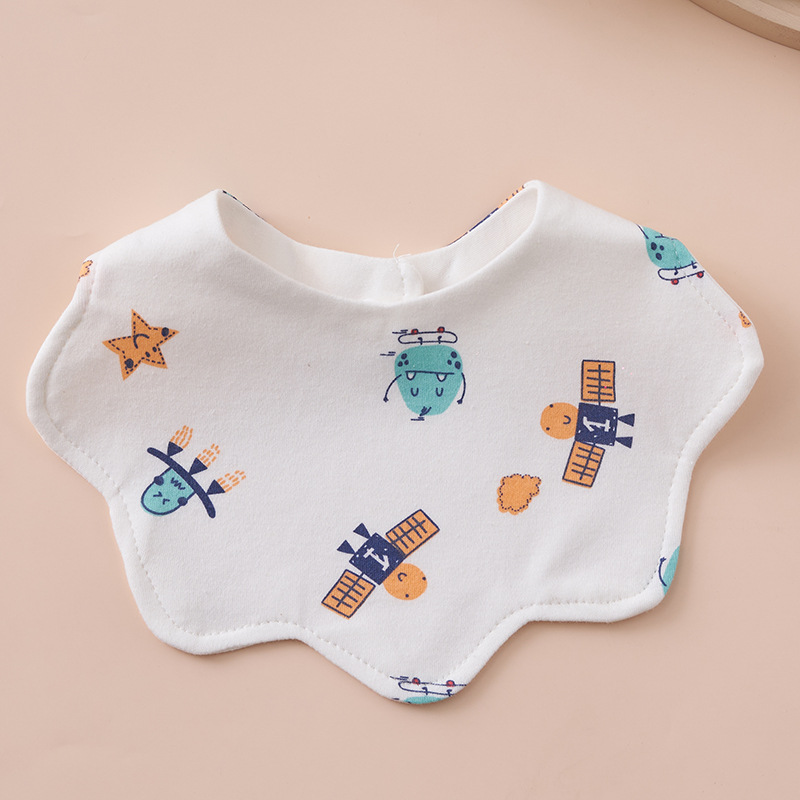 위성 [큰 꽃잎 턱받이]