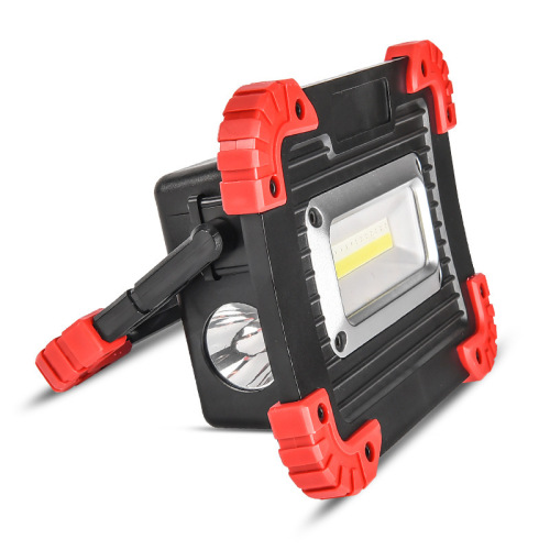 Multi-functional Work Light, Outdoor Solar-Charged Camping Lamp, High-Brightness Portable COB Floodlight, Spotlight