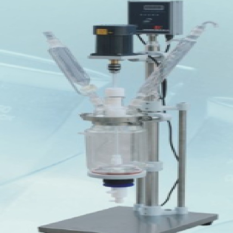 双层玻璃反应釜 玻璃反应釜 JK-S212-2L