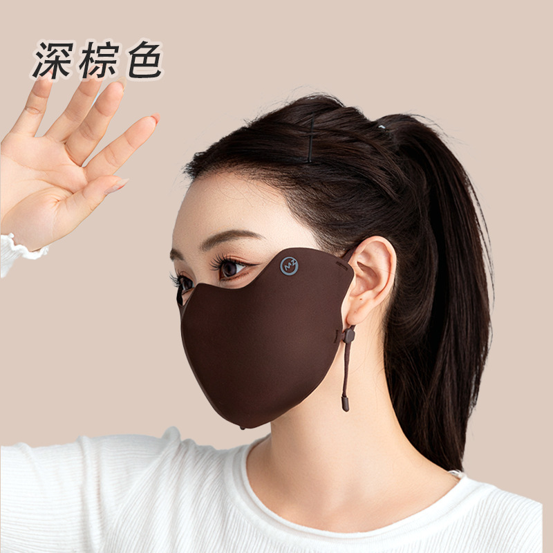 秋冬新品5D立体海绵口罩女 骑行防风防寒加绒加厚透气批发|undefined
