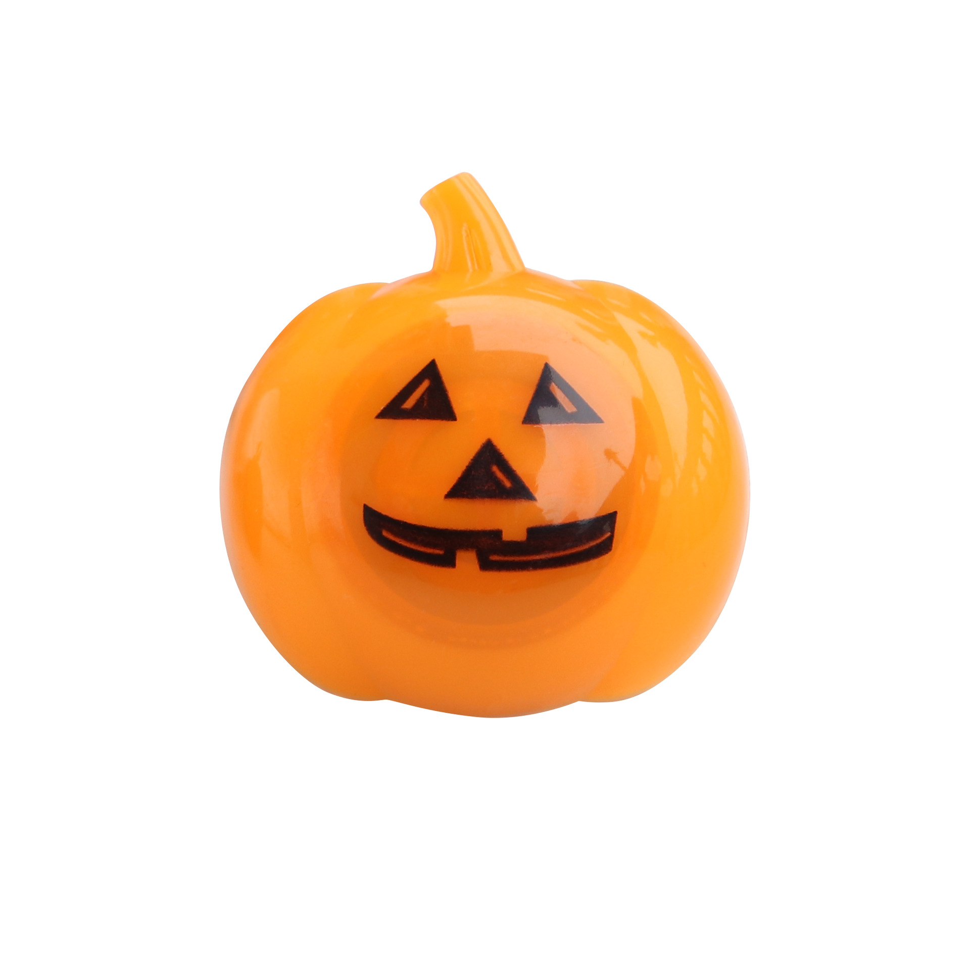 Halloween luminoso anillo plástico calabaza luz anillo murciélago cráneo anillo niños truco anillo de juguete