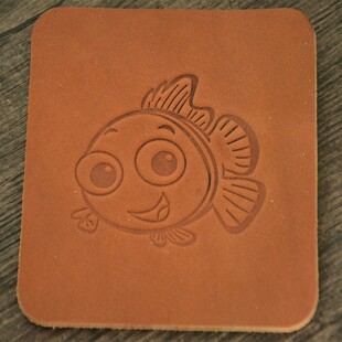 Cross-Border Leather Coasters Can Be Customized with Logo, Cowhide Products, Non-Slip Insulated Water Coasters, Table Mats, Practical Home Gifts