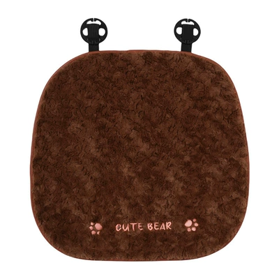 Cushion, Cute Half-Pack Car Seat — Seat cushion, seat cover - rabbit-fur-flower-bear-cushion-front-row