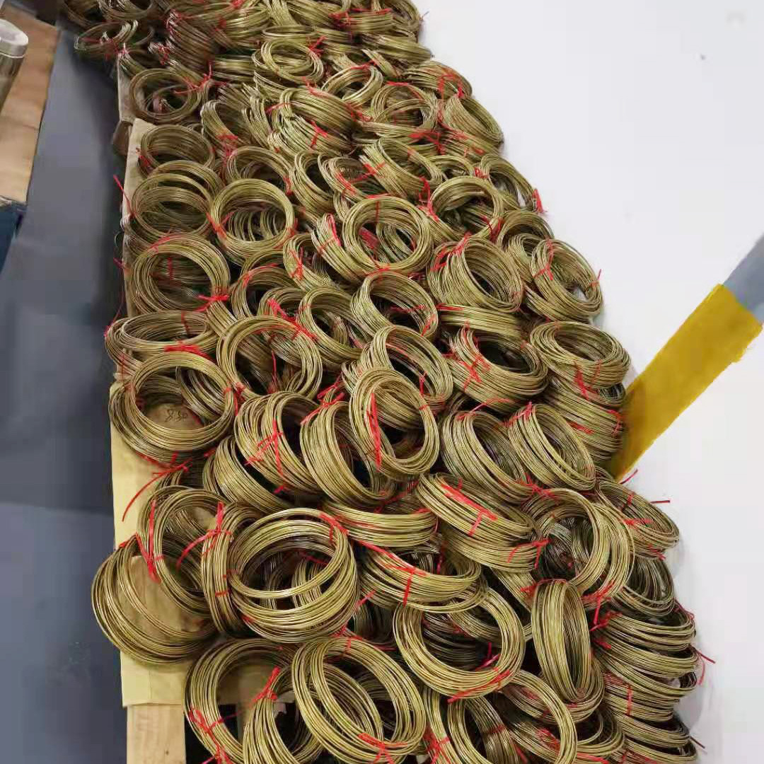 Christmas Iron Crafts High-End Lacquer Craft Metal Ring Christmas Wreath Base Source Manufacturer European Style