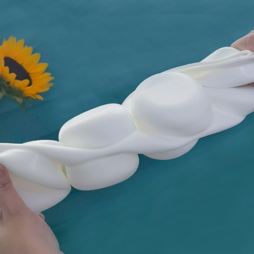 Sanxin oblate mousse cake silicone French dessert filling mold chocolate white jelly baking mold