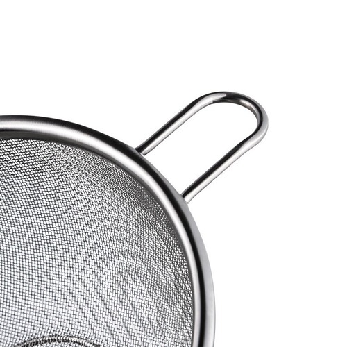 sp sauce multi-specification stainless steel egg bowl with handle for washing sesame red beans artifact stainless steel draining mesh bag