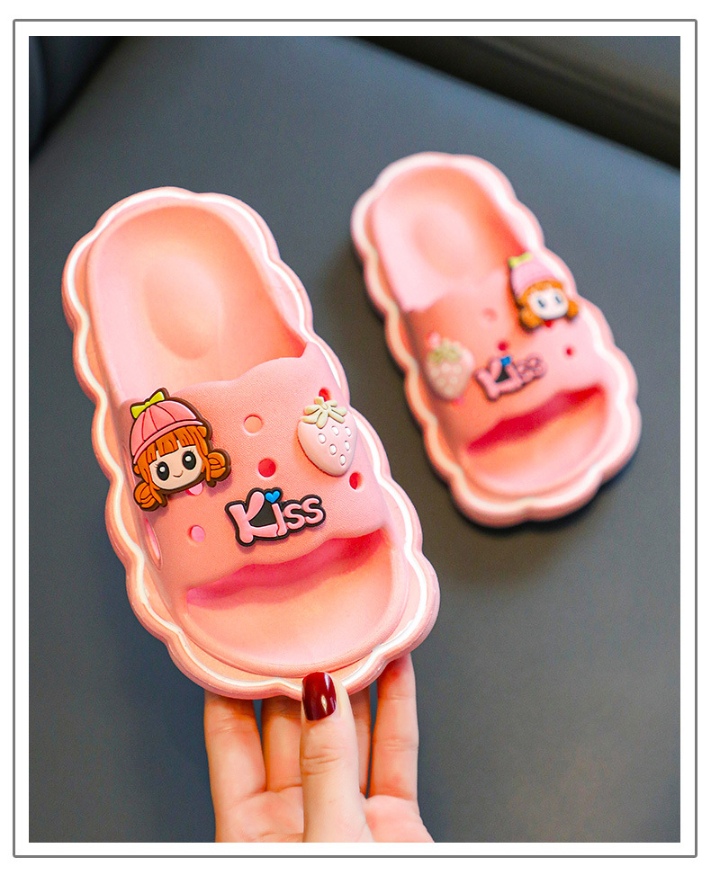 Kid's Casual Cartoon Open Toe Slides Slippers display picture 1