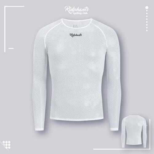 Ridphans Sweat-Wicking Cycling Jersey Men's Road Bike Bicycle Base Layer Top Short-Sleeve Long-Sleeve