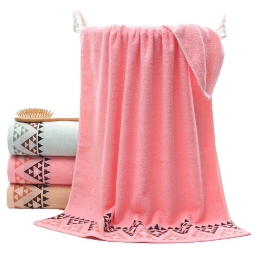Adult bath towel pure cotton extra thick men's and women's home swimming absorbent bath towel cotton wholesale can be embroidered with logo