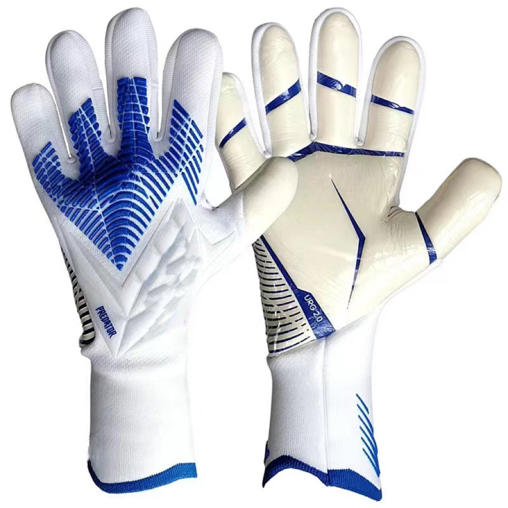 azul y blanco
