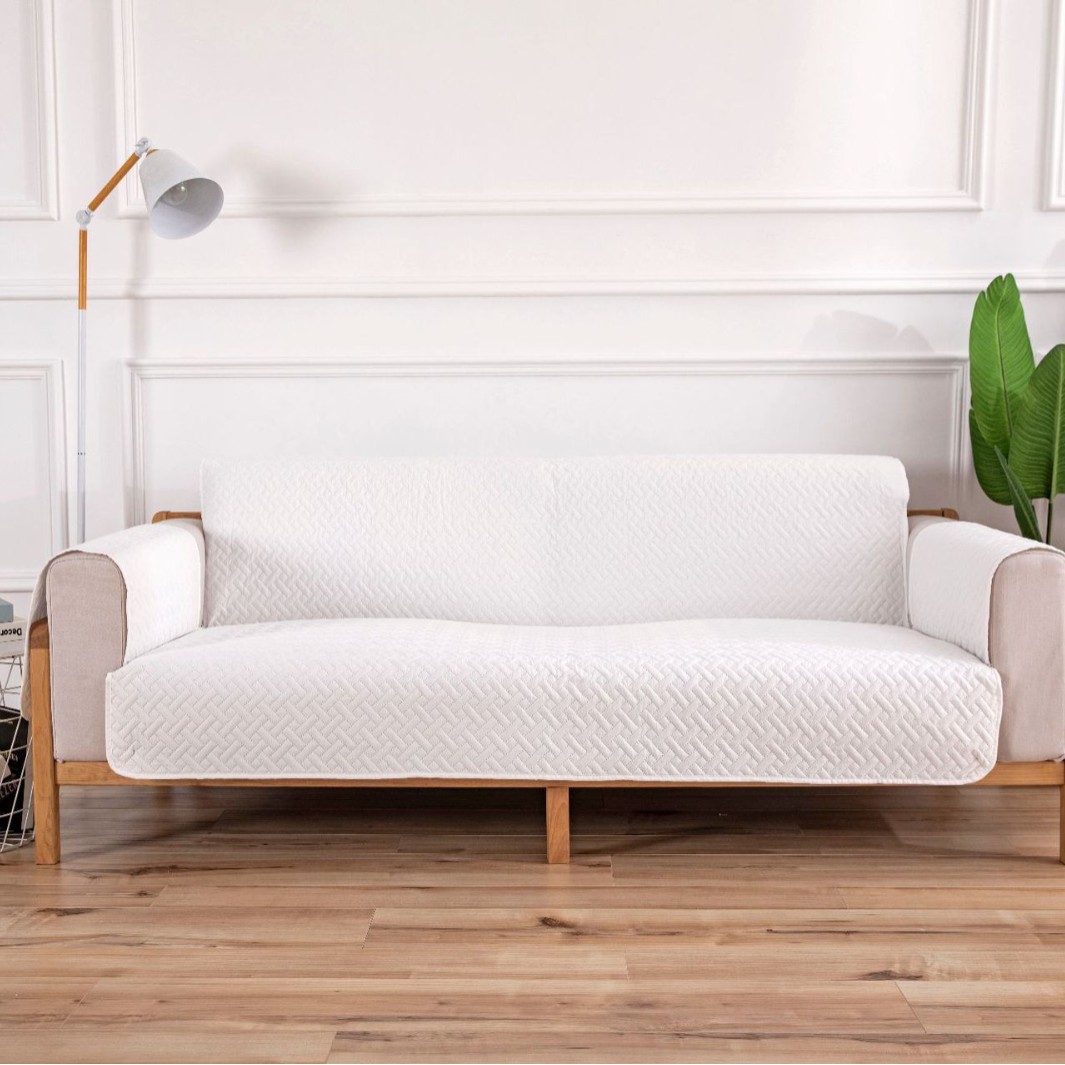 Exportación de comercio exterior transfronterizo Cojín de sofá integrado de doble cara Cojín de sofá para mascotas simple impermeable y a prueba de suciedad Funda de cojín Amazon