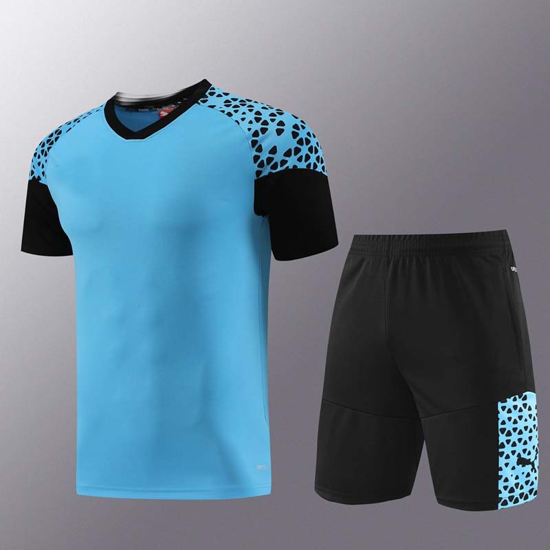 AD pantalones de manga corta con cremallera shortsZipper traje de entrenamiento pantalones fútbol comercio exterior verano trainning