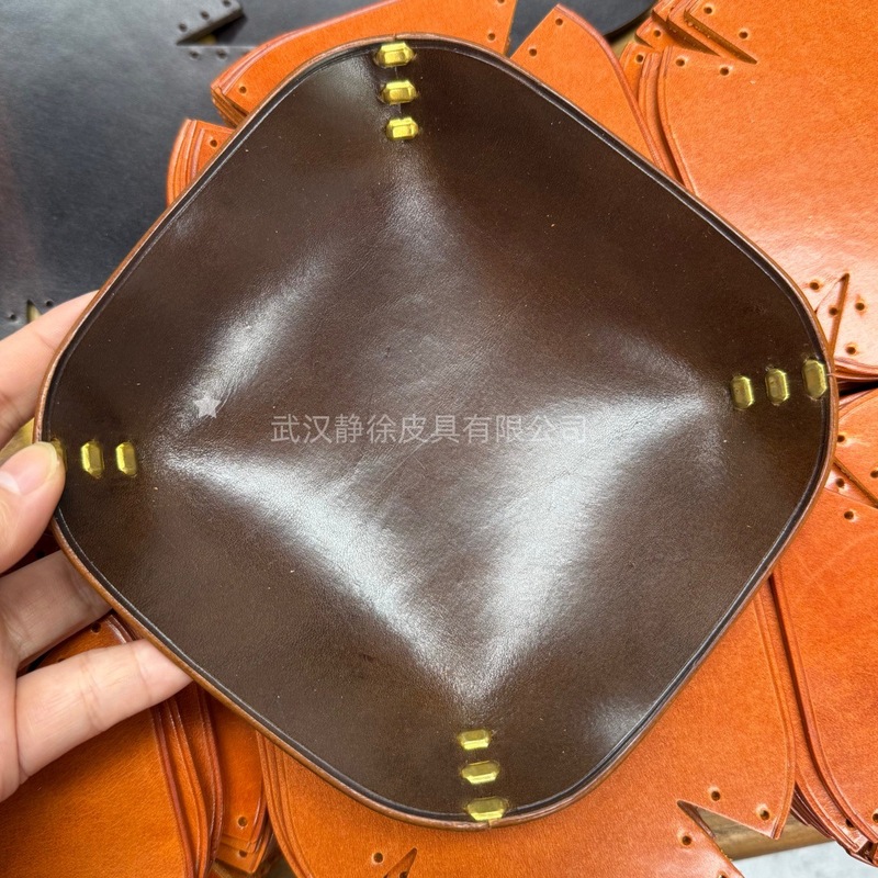 牛革ブレスレット、クルミデスクトップ収納ボックス、玄関キートレイ、パイプタバコ、タバコタバコトレイ、手巻きタバコトレイ|undefined