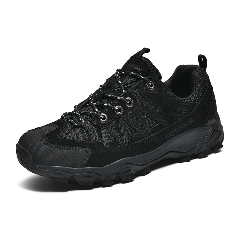 Transfronterizos de pareja de tamaño grande primavera y verano zapatos deportivos de malla para hombres y mujeres zapatos deportivos de viaje antideslizantes de campo casuales image 4