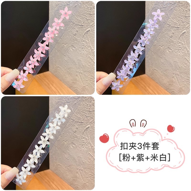 La hebilla trenzada del pelo de los niños no duele el pelo de las niñas de la horquilla rota mini