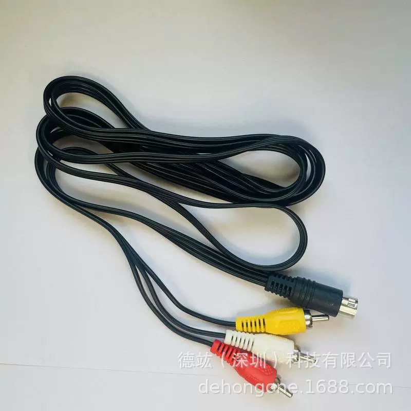 Сегa Genesis/MD 2/3 AV Sega 9-игольный, двух-трёхпоколенный AV-линией 1.8M