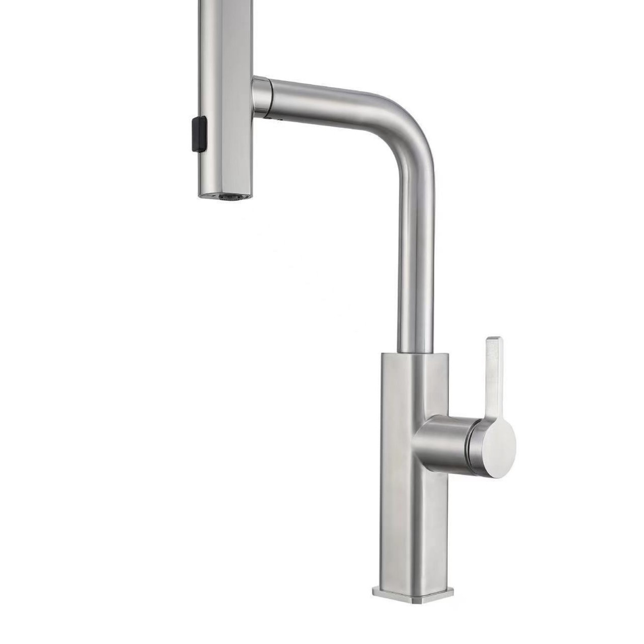 304 acero inoxidable tipo de extracción cocina caliente y fría volando agua de lluvia grifo lavabo lavabo lavabo lavabo telescópico giratorio