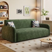 现代简约小户型沙发客厅家用租房公寓办公酒店接待雪尼尔布艺