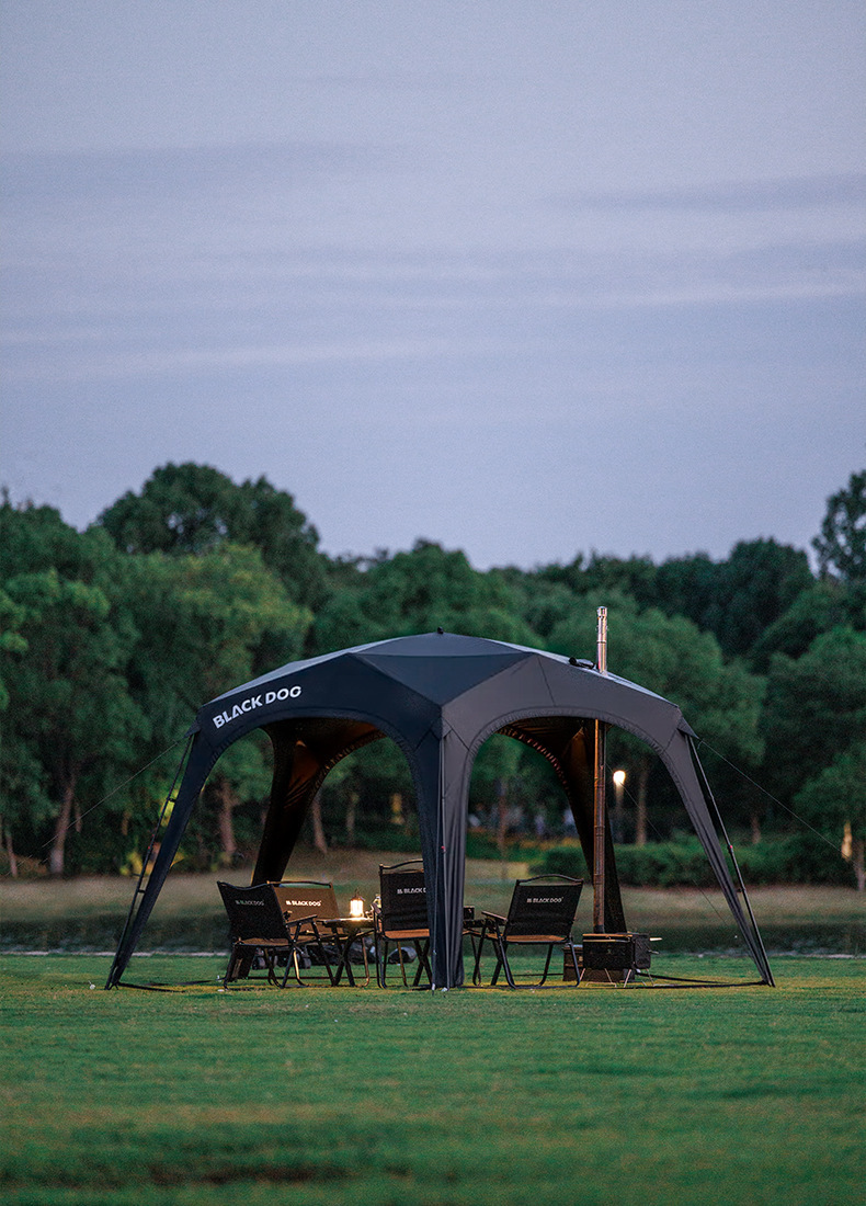 Blackdog Outdoor Pentagonal Quick-Open Canopy Outdoor Tent Camping Sunshade for Lazy People
