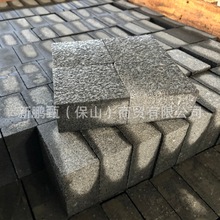 芝麻黑花岗岩机切面板材芝麻黑荔枝面火烧面光面板材中国黑花岗岩