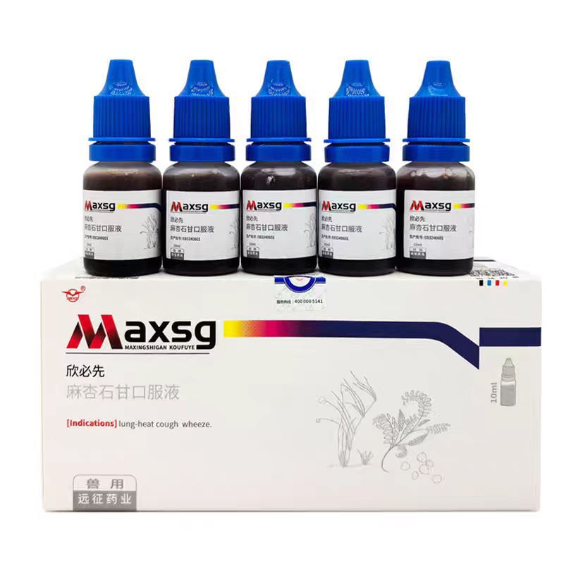 Ma Xin Bixian (Maxing Shigan Oral Liquid) 10ml*10 pieces/box