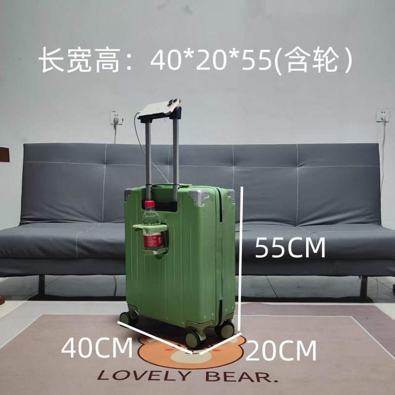 中国南方航空 20*40*55 多機能航空機内持ち込みスーツケース、手荷物不要のビジネス用スーツケース、多機能デザイン|undefined