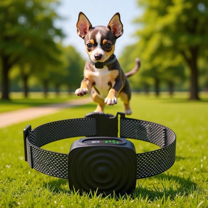Cross-Border Pet Anti-Barking Device Smart Collar Waterproof Fully Automatic Electric Shock Collar Anti-Barking Dog Training Device Private Model