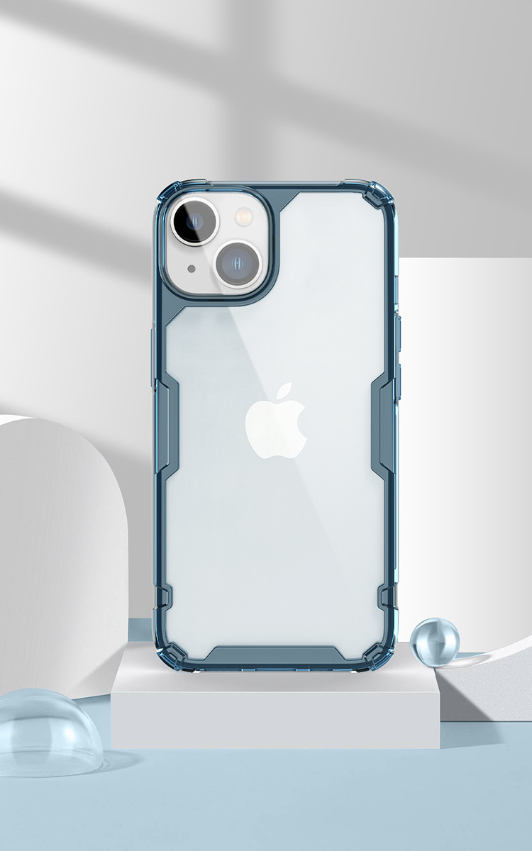 Ốp lưng trong suốt chống sốc viền dày cho iPhone 14 Pro Max — Màu sắc tự nhiên Pro-Màu xanh lam, Màu sắc tự nhiên Pro-Màu Tím chi tiết 15