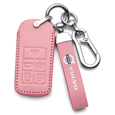 Static Rod/Key Bag: Key Set Genuine - volvo-b-smart-5-key-pink