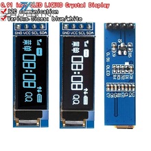 0.91��OLED��ʾģ��i2C�ӿ�128X32Һ����SSD1306����׹�3.3V5V
